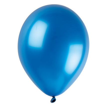 Ballons « Perle bleue » 30 cm, lot de 50
