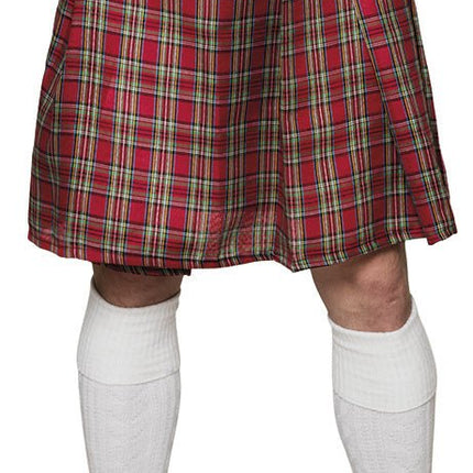 Schotse Kilt Rood van Boland koop je bij Partywinkel