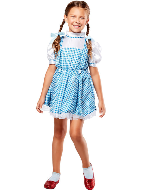 Costume de Dorothy à paillettes Bleu Filles