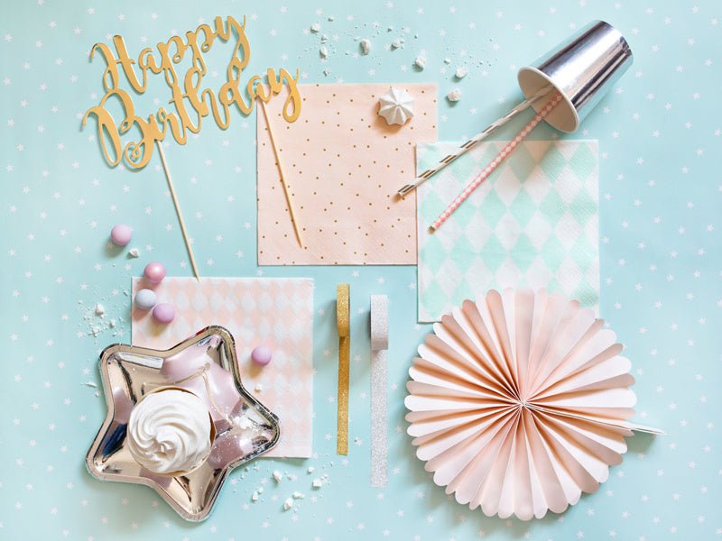 Servetten Stippen Roze 33cm 20st van Partydeco koop je bij Partywinkel