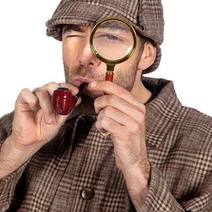 Set detective (pet/pijp/vergrootglas) van Wilbers & Wilbers koop je bij Partywinkel