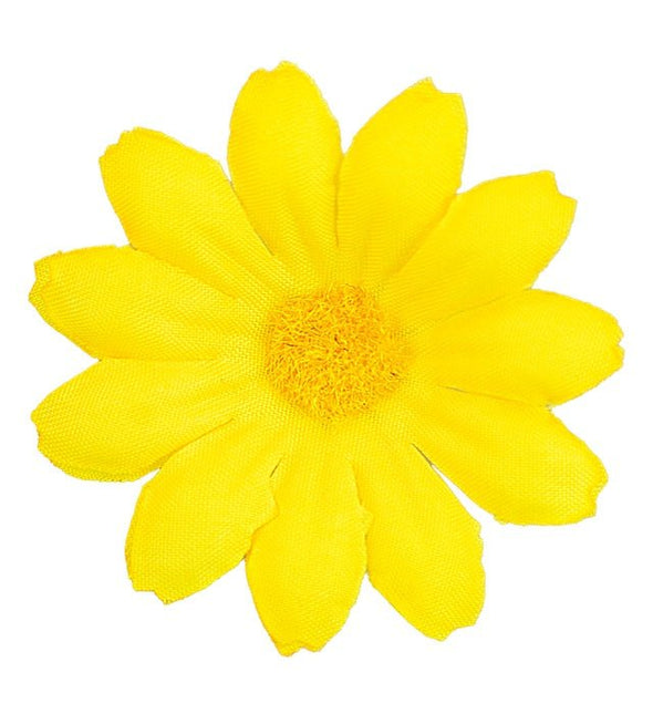 Set Van 20 Decoratieve Gele Bloemen van Widmann koop je bij Partywinkel