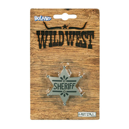 Sherrif Badge Metaal van Boland koop je bij Partywinkel