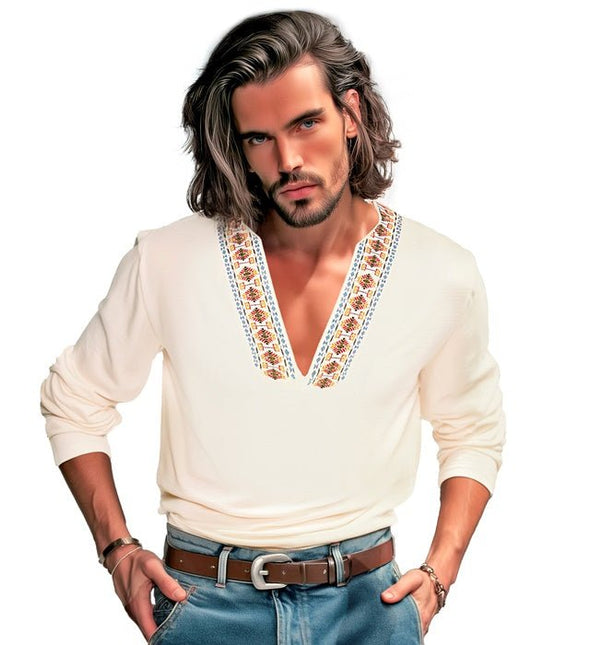 Shirt Hippie Boer van Widmann koop je bij Partywinkel