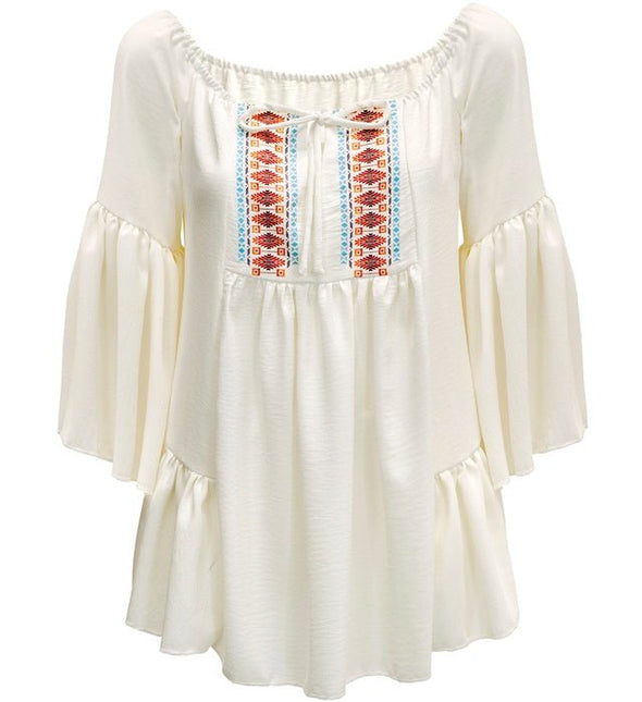 Shirt Hippie / Plattelands Dames van Widmann koop je bij Partywinkel