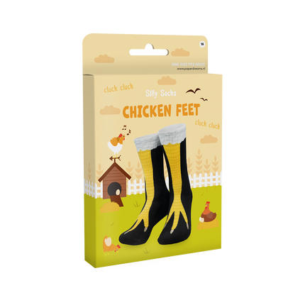 Chaussettes rigolotes « Pattes de poulet »