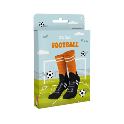 Chaussettes rigolotes sur le thème du football néerlandais