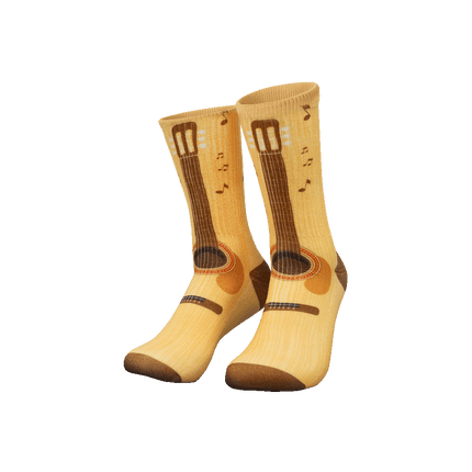 Chaussettes rigolotes Guitare