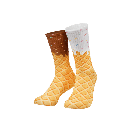 Chaussettes rigolotes Ice Cream