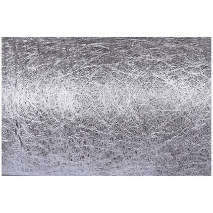 Chemin de table argenté Gloss 10M 30cm