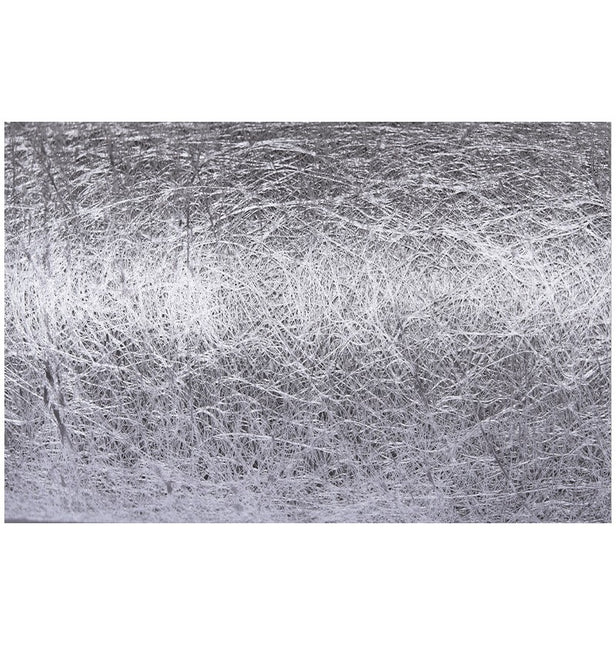 Chemin de table argenté Gloss 10M 30cm