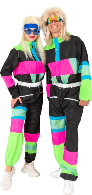 Ski Outfit Uni Meerkleurig van Orlob koop je bij Partywinkel
