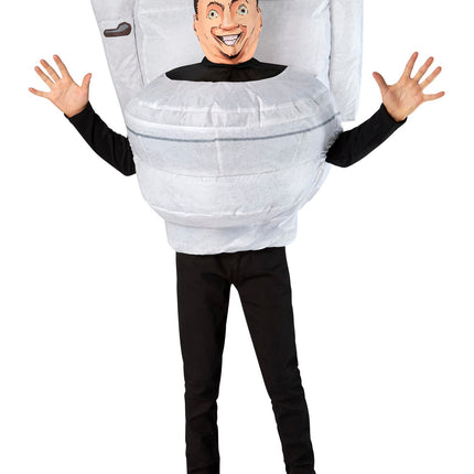 Skibidi Costume de toilettes gonflables pour enfant
