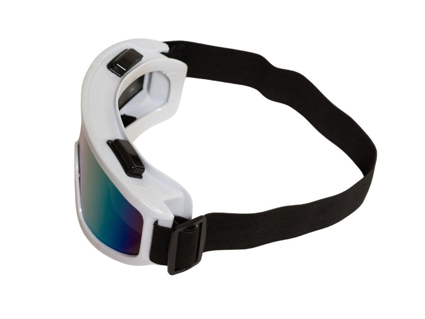 Skibril Wit van Partychimp koop je bij Partywinkel