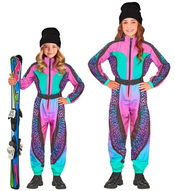 Skier Snowboarder Luipaard Multi Kind van Widmann koop je bij Partywinkel