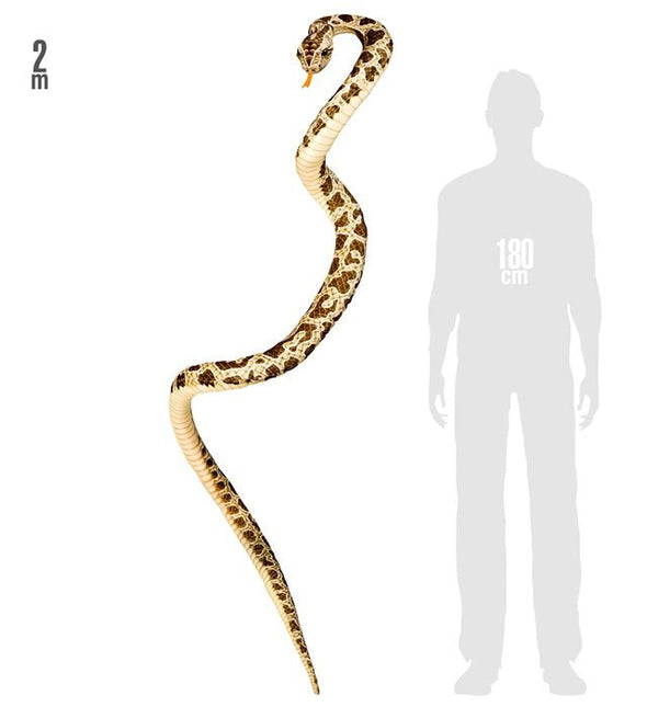 Slang lang 200 CM van Widmann koop je bij Partywinkel