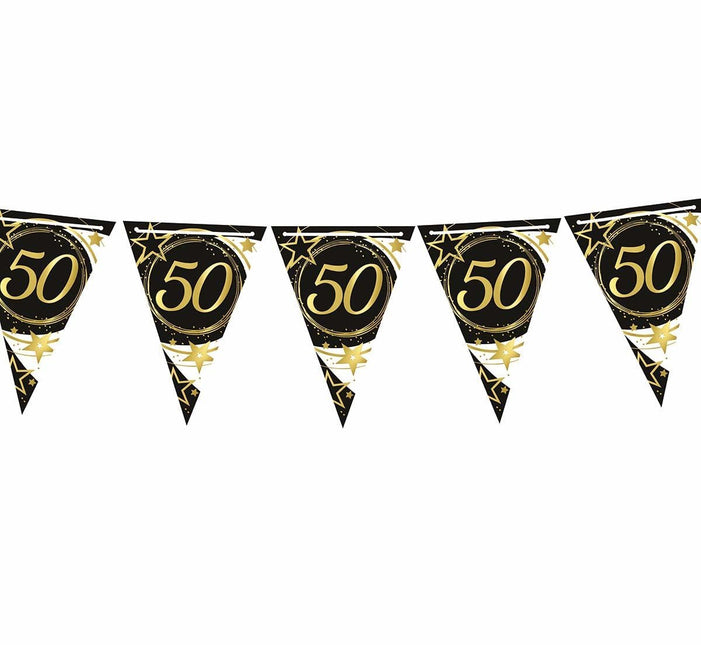 Slinger 50 Jaar Papier 3m van Fiestas Guirca koop je bij Partywinkel