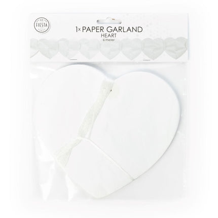 Slinger Hartjes Wit 6m van WeFiesta koop je bij Partywinkel