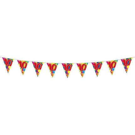Slingers 10 Jaar 10m - Partywinkel - 8714572045407