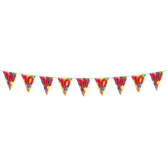 Slingers 10 Jaar 10m - Partywinkel - 8714572045407