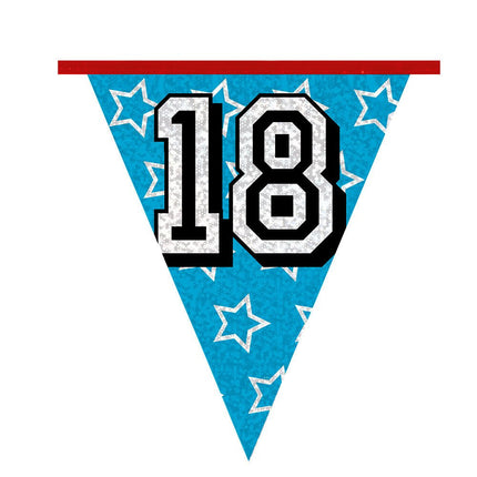 Slingers 18 Jaar Glitter 8m van Boland koop je bij Partywinkel