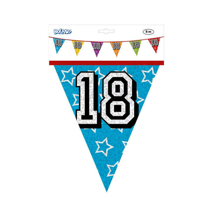 Slingers 18 Jaar Glitter 8m van Boland koop je bij Partywinkel