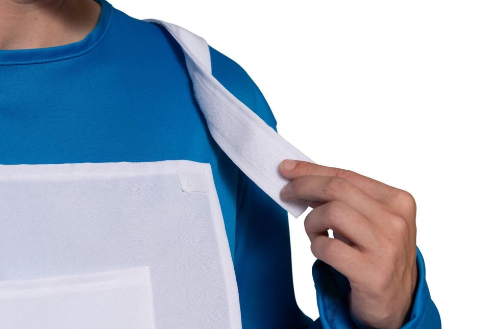 Smurfen Pak Blauw Wit Heren van Partychimp koop je bij Partywinkel