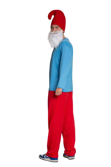 Smurfen Pak Rood Blauw Groot van Partychimp koop je bij Partywinkel