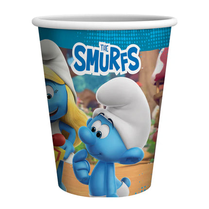 Tasses Schtroumpfs 250 ml, lot de 8