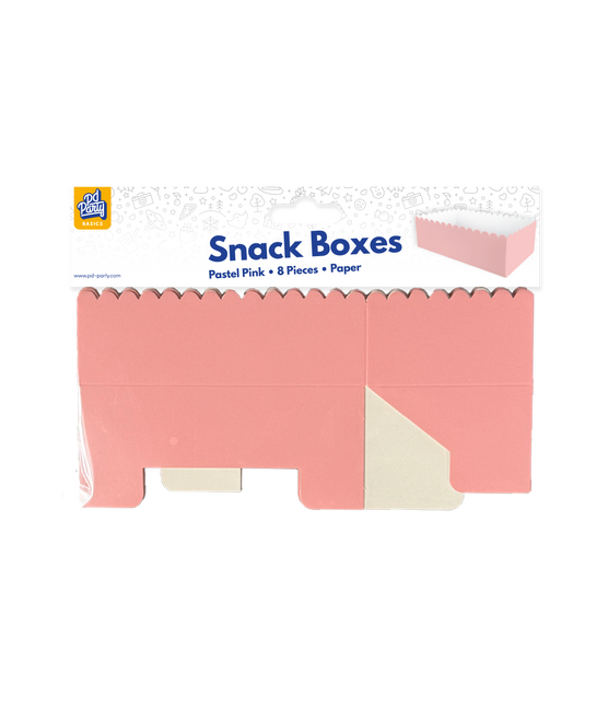 Boîtes à goûter - Rose pastel