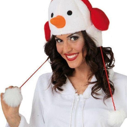 Sneeuwpop Muts van Fiestas Guirca koop je bij Partywinkel