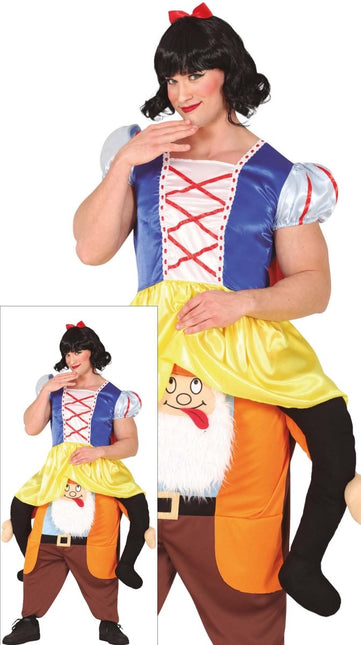 Sneeuwwitje Kostuum Heren Carry Me - Partywinkel - 8434077862612