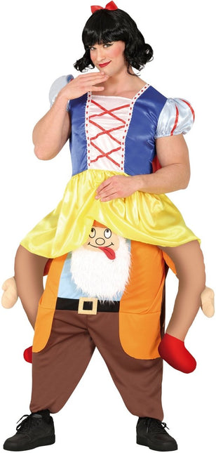 Sneeuwwitje Kostuum Heren Carry Me - Partywinkel - 8434077862612