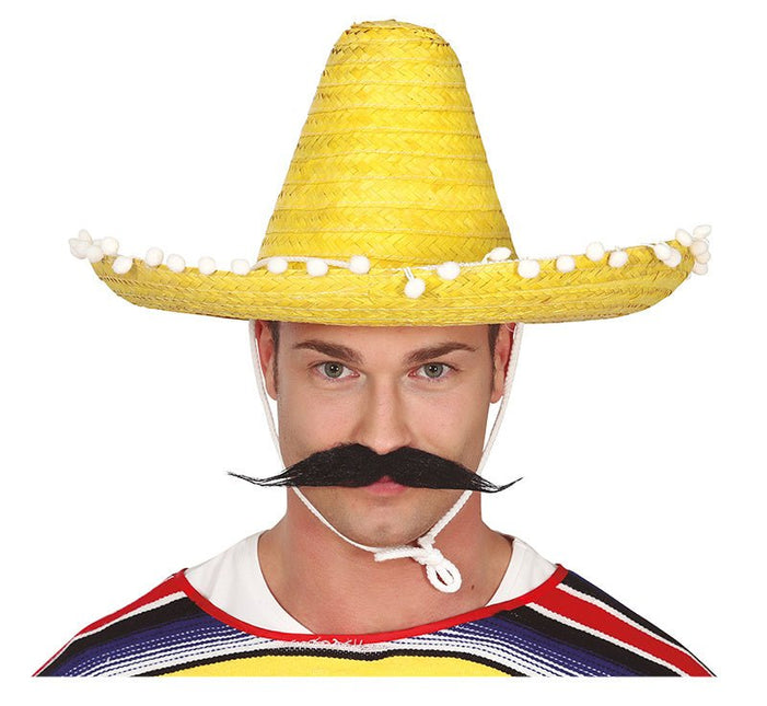Sombrero Geel 45cm van Fiestas Guirca koop je bij Partywinkel