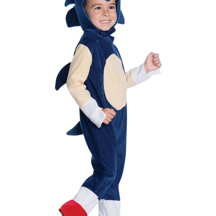 Sonic Jumpsuit Kostuum van Rubies koop je bij Partywinkel