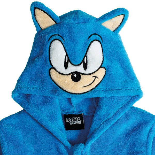Sonic Onesie Blauw Wit Kind van Riethmueller koop je bij Partywinkel