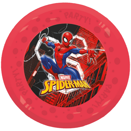 Spiderman Borden 21cm 4st van Procos koop je bij Partywinkel