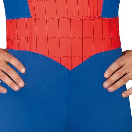 Spiderman Kostuum Rood Blauw Heren van Fiestas Guirca koop je bij Partywinkel