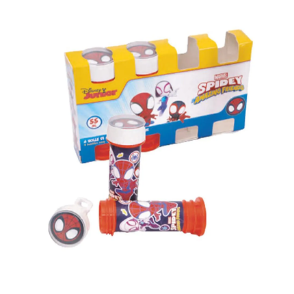Spidey & Friends Bellenblaas 4ST 55ML van Ciao International koop je bij Partywinkel