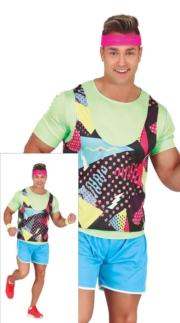 Sporter Kostuum Heren Gekleurd van Fiestas Guirca koop je bij Partywinkel