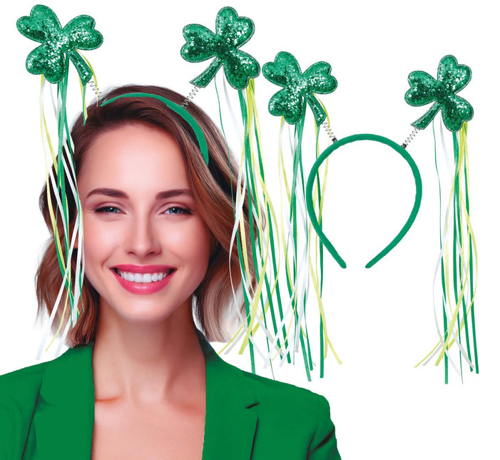 St. Patrick'S Day Haarband Klavertjes van Fiestas Guirca koop je bij Partywinkel