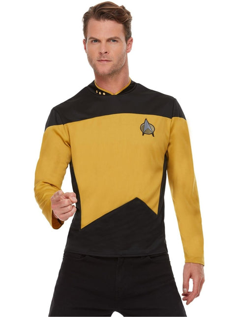 Star Trek, The Next Generation Operations Uniform Heren van Smiffys koop je bij Partywinkel