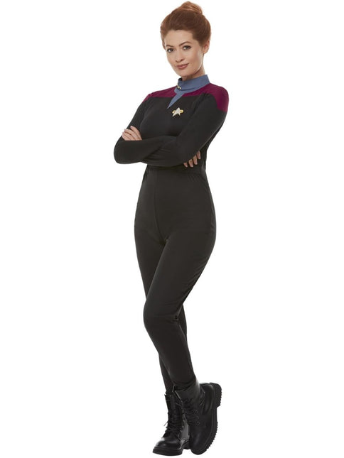 Star Trek, Voyager Command Uniform, Maroon Dames van Smiffys koop je bij Partywinkel