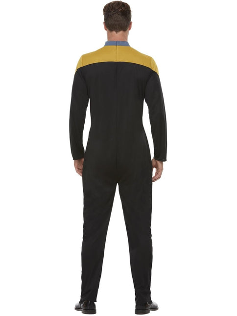 Star Trek, Voyager Operations Uniform, Gold & Blac Heren van Smiffys koop je bij Partywinkel