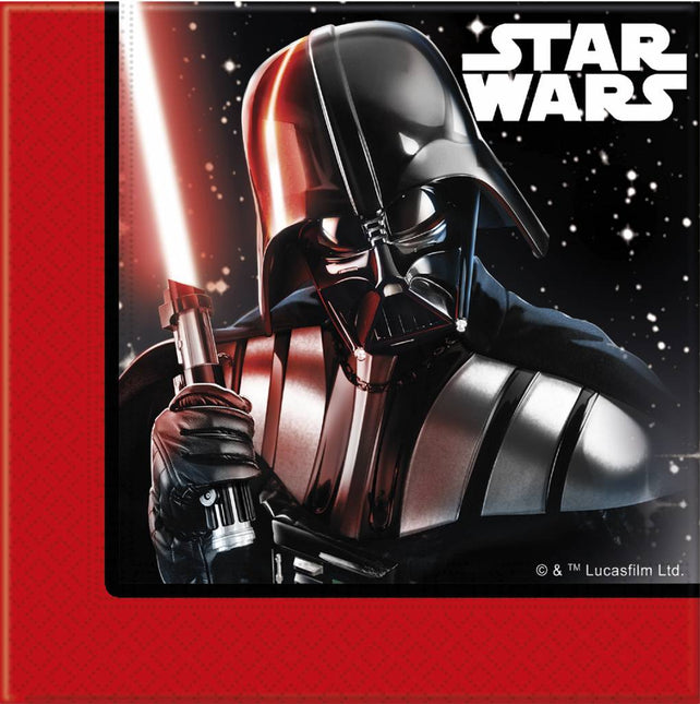 Star Wars Servetten 33cm 20st - Partywinkel - 5201184881392
