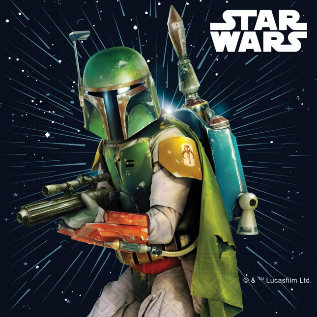 Star Wars Servetten Galaxy 33cm 20st van Procos koop je bij Partywinkel