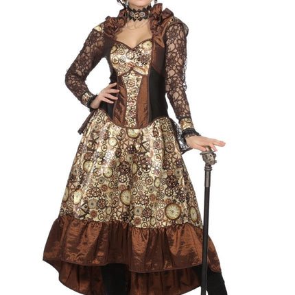 Steampunk Jurk Luxe van Wilbers & Wilbers koop je bij Partywinkel