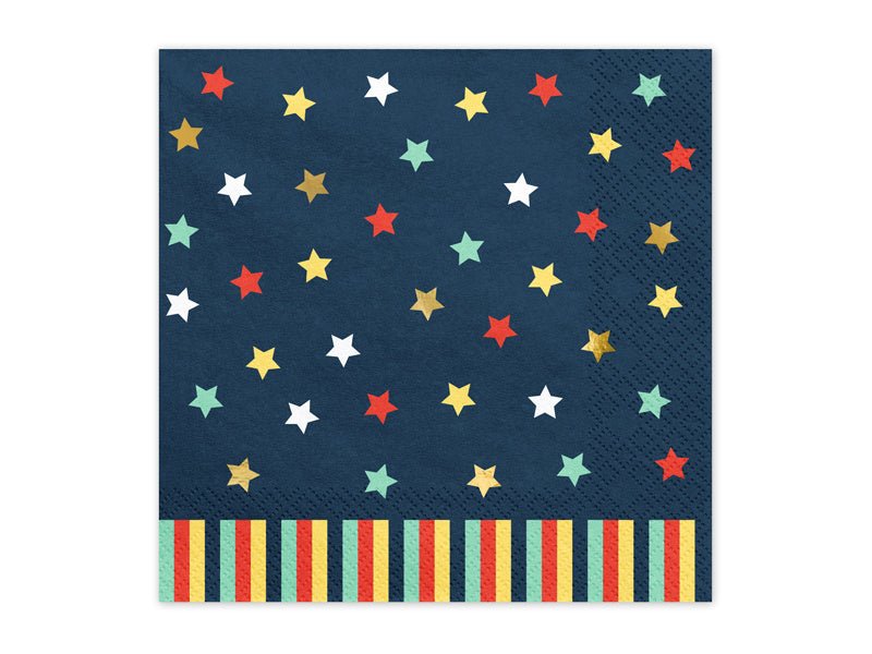 Ster Servetten 33cm 12st van Partydeco koop je bij Partywinkel