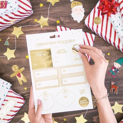 Sterren Slinger Goud 3,6m van Partydeco koop je bij Partywinkel