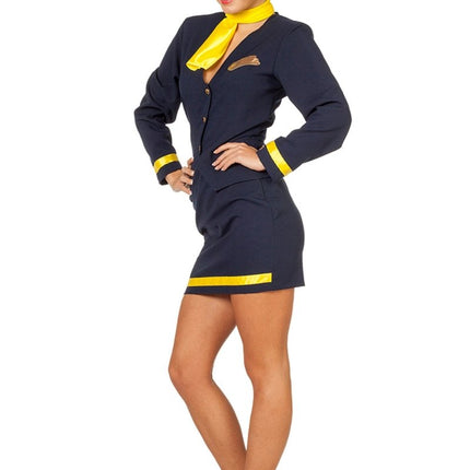 Stewardess Pakje Blauw van Wilbers & Wilbers koop je bij Partywinkel